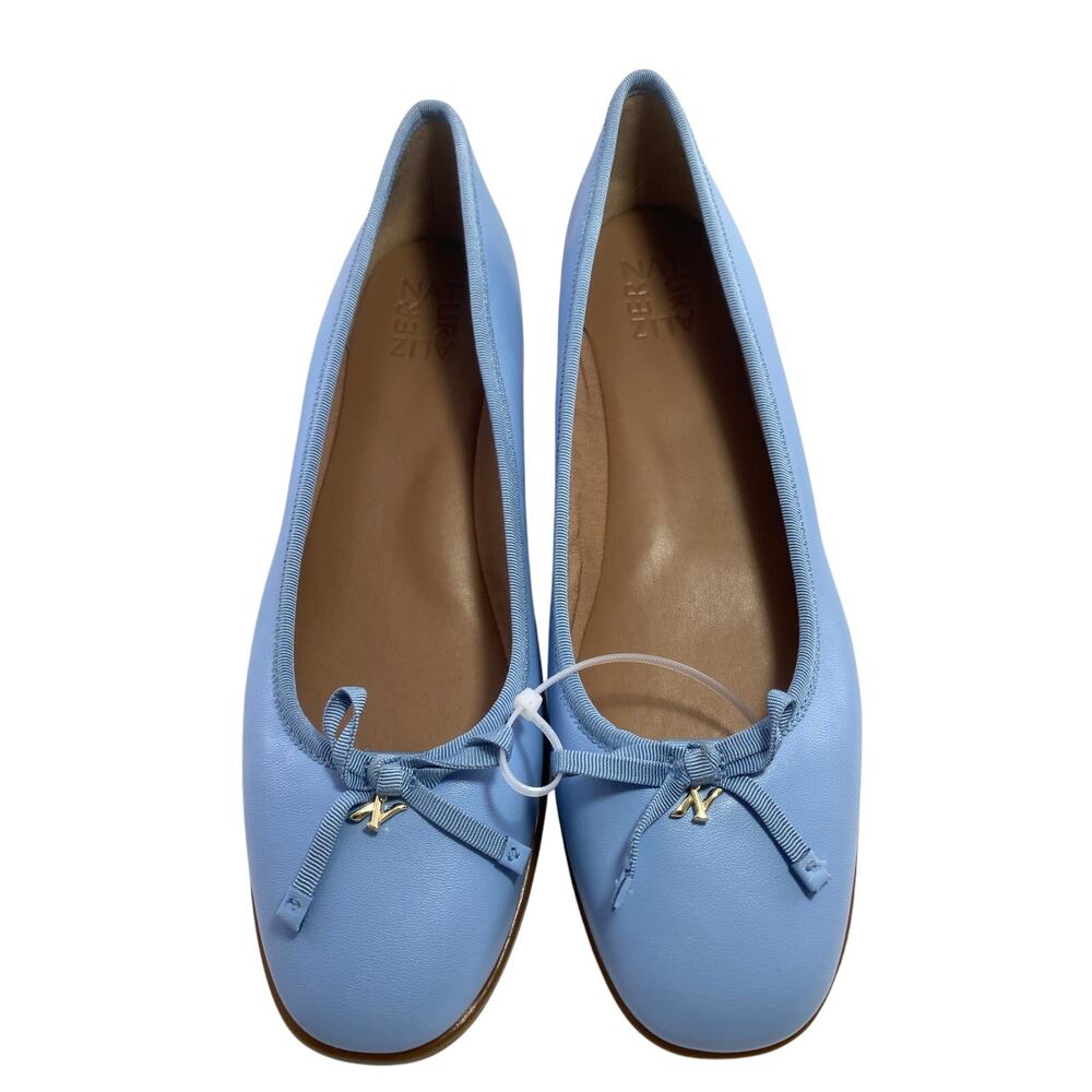Naturalizer Essential Comfort Bluebell Leather Size 9.5M Ballet Flat